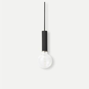 Ferm Living Socket Pendant High Black New Danish Designer In Box